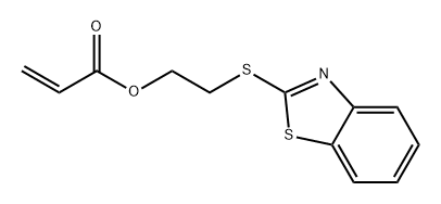 SINOMER® OM265(Refractive index 1.62) is a thiols optical monomer with high refractive index and high reactivity. It is suitable for optical materials, lens materials, electronics, coatings and adhesives.2-Propenoic acid, 2-(2-benzothiazolylthio)ethyl ester;(2-(2-benzothiazolylthio)ethyl)acrylate;MBTA	
CAS No:  39667-72-6